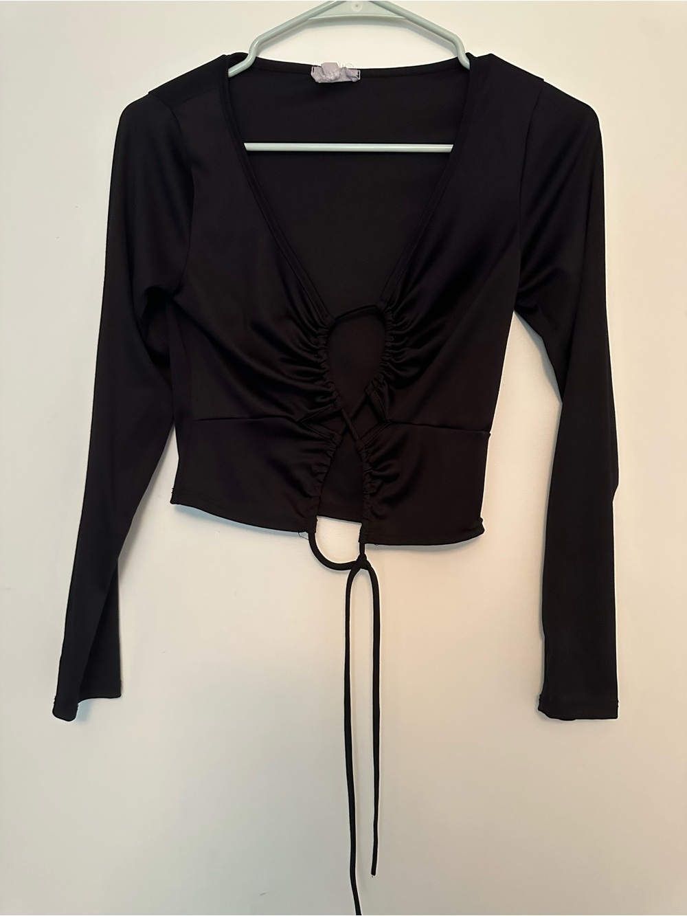 Live in the Moment Tie-Front Top